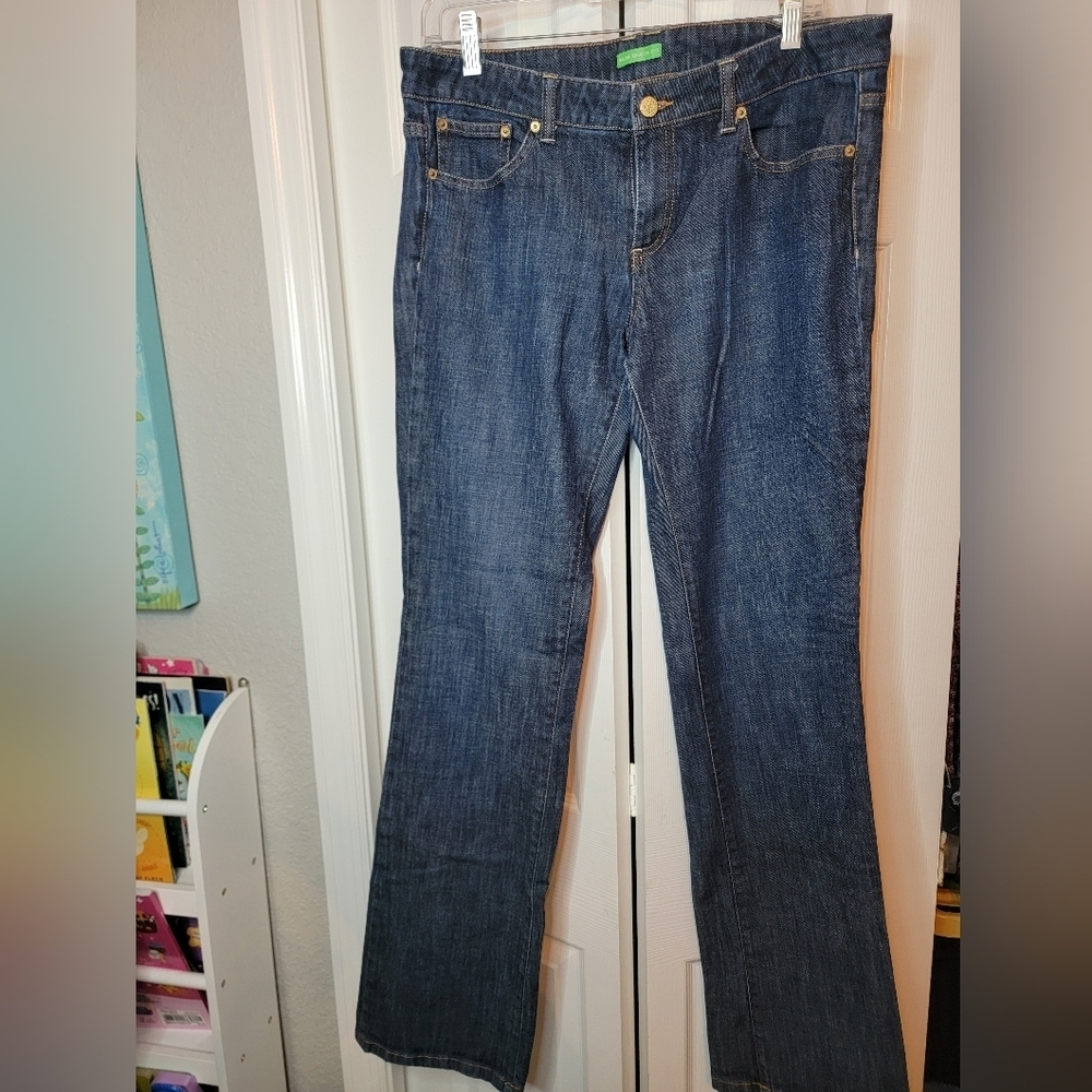 ♡Lilly Pulitzer Palm Beach Fit‎ Denim Jeans C-17